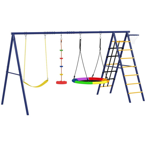 Kids garden swing set - kids, 6-in-1