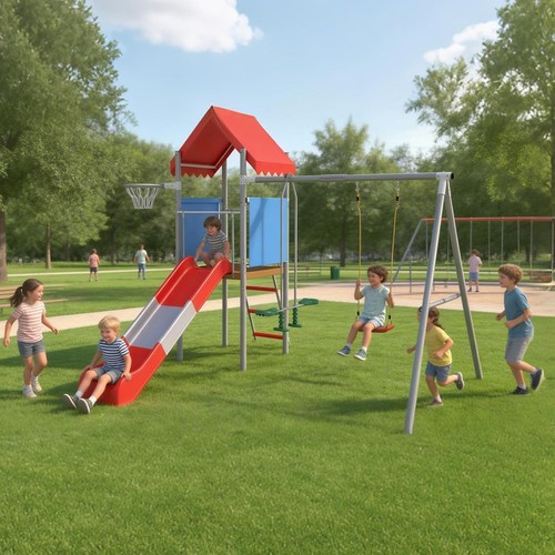 Heavy duty metal swing - 5-in-1,