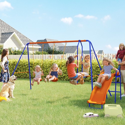 Garden swing set with - garden,