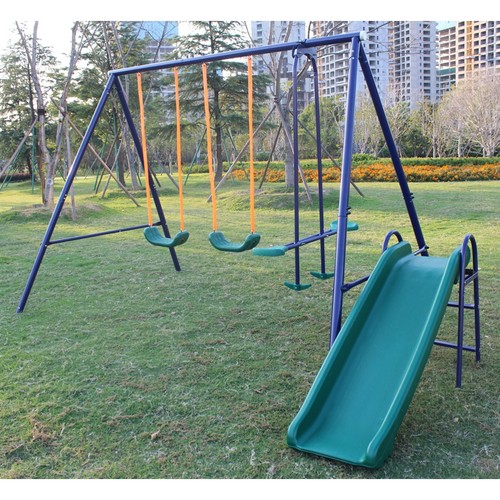 Swing set with - in, belt