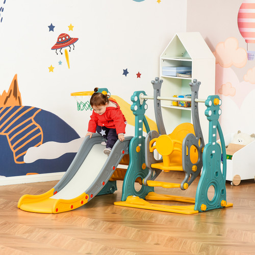 Kids swing and slide set - and,