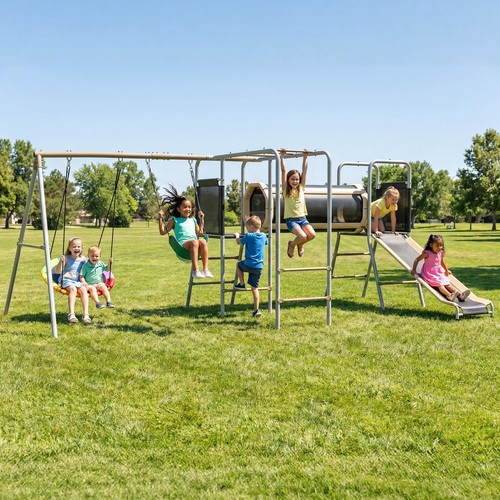 Metal swing set - metal, for