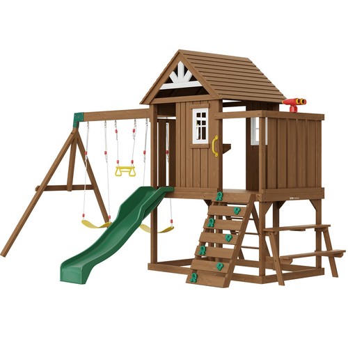 Uimoso wooden swing set - uimoso, 1