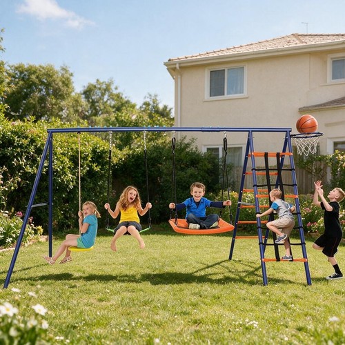 550lbs playground metal swing - playground,