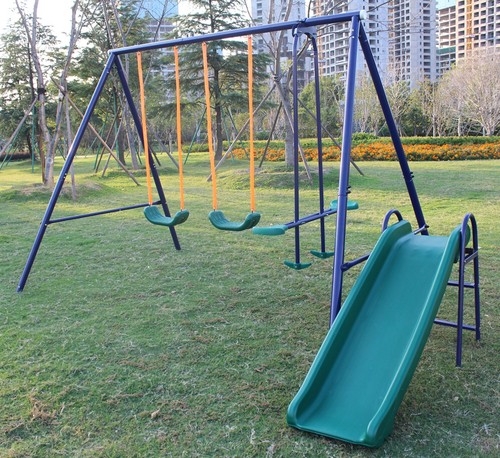 Swing set with belt - 3-in-1,