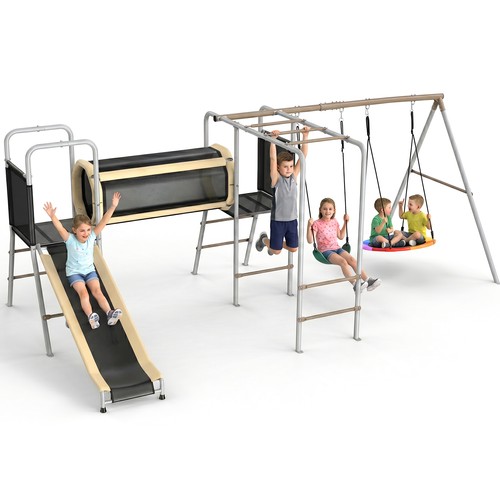 660lb metal swing set - metal,