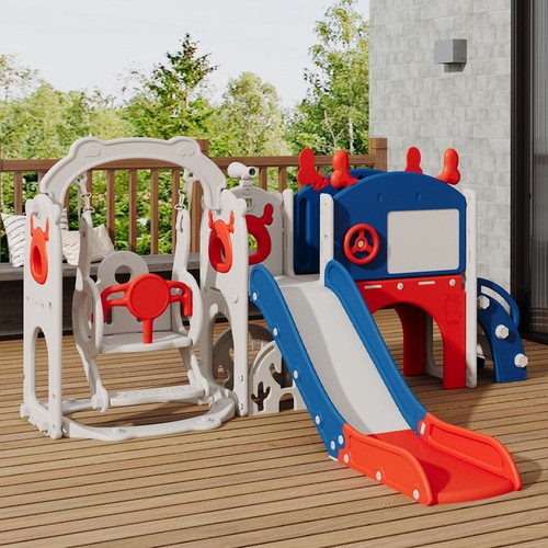 Toddler garden swing - garden, slide